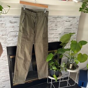 Olive Cargo Pants